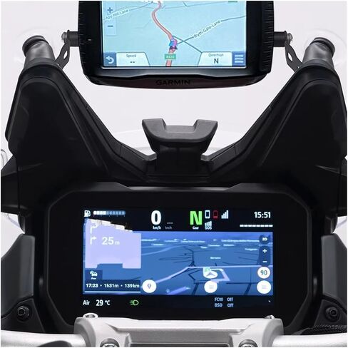 دراجة نارية GPS جبل دراجة نارية حامل جوّال بلاستيكي المحمول دراجة نارية الهاتف المحمول المستكشف قوس ل Ducati ل MULTISTRADA ل V4 S 2021 دراجة نارية حامل جوّال بلاستيكي (12 مللي متر 22 مللي متر) in Saudi Arabia