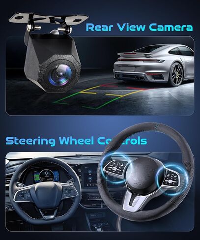 ستيريو سيارة Android لـ Mitsubishi Lancer EX 2010-2017، راديو Carplay Android Auto اللاسلكي، 2G+64G 10.1 بوصة وحدة رأس شاشة تعمل باللمس مع نظام ملاحة GPS WiFi Bluetooth Mirror Link FM RDS كاميرا احتياطية in Kuwait