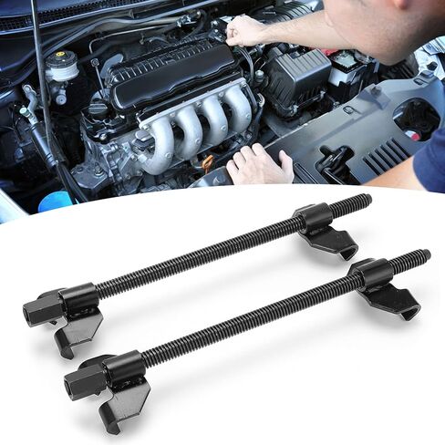 Strut Spring Compressor, Professional Spring Compression Tool, Forged Cast Steel Coil Spring Remover Installer with 1 2DP Square Hole, Compatible with 1/2 Drive Tool or 21mm in Saudi Arabia