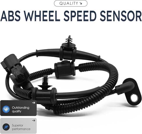 2 قطعة مستشعر سرعة العجلات الأمامية اليسرى واليمنى متوافق مع شيفروليه إمبالا ماليبو 22831244، 23483145 Als2636 13 14 15 16 17 18 19 20 2013 2014 2015 2016 2017 2018 2019 2020 in Kuwait