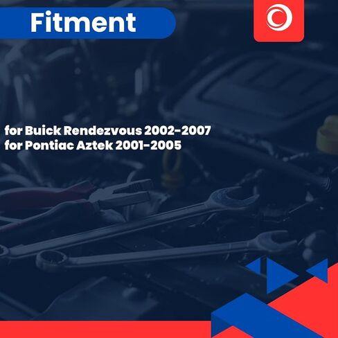 مجموعة استبدال مجموعة فرجار الفرامل الأمامية والخلفية غير المنتظمة (4) لـ Buick Rendezvous 3.6L FWD 2004 2005 2006، لـ Buick Rendezvous 3.5L FWD 2006، لـ Buick Rendezvous 3.5L 2007 in Saudi Arabia