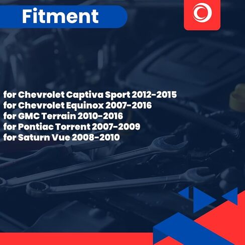 Arrhythmic Rear Disc Brake Caliper Assembly Replacement Set (2) Left Right for GMC Terrain 2.4L 2010 2011 2012 2013 2014 2015 2016, for Chevrolet Captiva Sport 2.4L 2012 2013 2014 2015 in Saudi Arabia