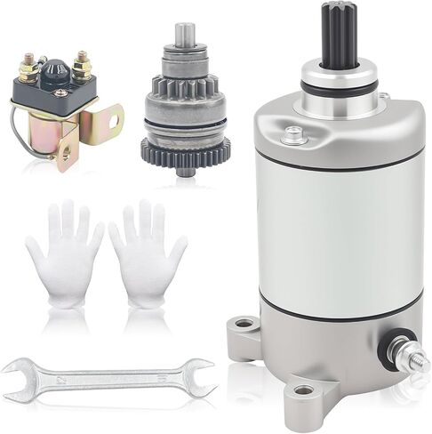 3084981 3090188 محرك بداية لـ Po-laris Sportsman 500 1996-2012 Magnum 425 1995-1998 Scrambler 500 مع محرك Bendix الملف اللولبي التتابع مفتاح الإشعال in Saudi Arabia