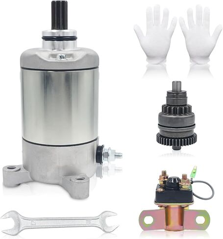 3084981 3090188 محرك بداية لـ Po-laris Sportsman 500 1996-2012 Magnum 425 1995-1998 Scrambler 500 مع محرك Bendix الملف اللولبي التتابع مفتاح الإشعال in Saudi Arabia