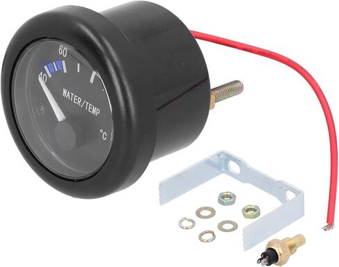 Marine TEM 40 120℃, LED Back Temp Meter with Alarm r, m Oat Yacht Auto Motor Home Truck, 12V ABS Copper NPT3/8 in Saudi Arabia