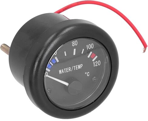 Marine TEM 40 120℃, LED Back Temp Meter with Alarm r, m Oat Yacht Auto Motor Home Truck, 12V ABS Copper NPT3/8 in Saudi Arabia