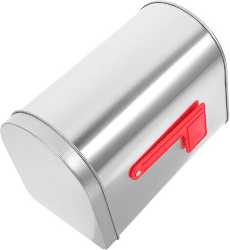 COHEALI Tinplate Mailbox Shape Box Small Decorative Metal Tin Storage Container Mini Mailbox Shaped Treat Box for Cards Party Favors Office Home in Saudi Arabia