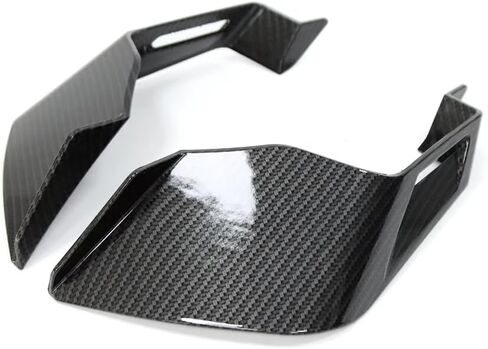 for CBR650R CBR600RR CBR1000RR-R CBR1000RR Accessories Motorcycle Winglet Aerodynamic Wing Kit Fixed Side Wing Spoiler Fairing (Black) in Saudi Arabia