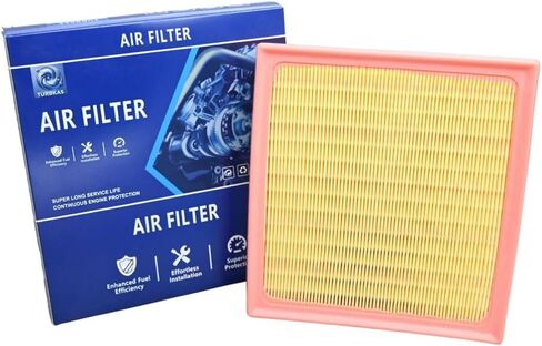 (17801-77050) TURBKAS Engine Air Filter | OEM Replacement for Toyota Camry, Highlander, Sienna, Avalon V6 & Lexus RX350 / ES350 | High Airflow Car Air Filter, Performance Engine Filter, Easy Install in Saudi Arabia