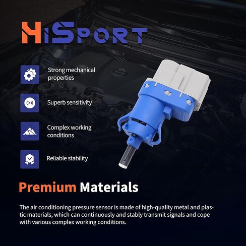 HiSport 4 دبوس مفتاح ضوء الفرامل 4838697 متوافق مع فورد لينكولن مازدا ميركوري فولفو 8T4T-9G854-AA BN7N-66-490 31264377 in Kuwait
