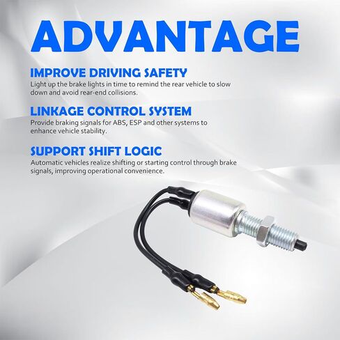 مفتاح ضوء الفرامل HiSport 201-1105 متوافق مع Nissan 200sx 210 280zx 310 510 720 Pickup 810 Maxima Micra Pulsar Nx Sentra Stanza، 25320G9500 in Kuwait