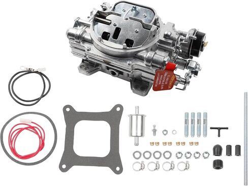 1906 AVS2 650 CFM Electric Choke Carburetor 4 Barrel Square Bore Carb Replacement with Annular Booster for Chevy Small and Big Block Engines in Saudi Arabia