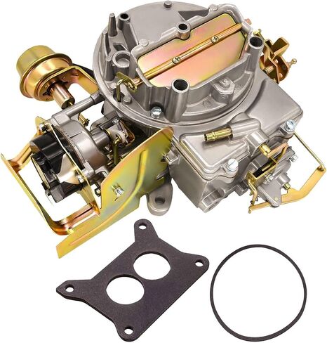 مكربن ​​2 أسطوانة 2100 2150 متوافق مع Ford F100 F250 F350 (289 302 351 Cu) ومحركات الجيب - خنق كهربائي مع حشية تثبيت - 302 كاربوريتر كارب من in Saudi Arabia