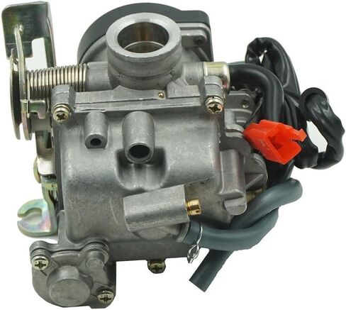 ATMT1-073-1 20 مم مكربن ​​CVK ذو تجويف كبير مع خنق كهربائي للصينيين GY6 49cc 50cc 80cc 100cc سكوتر الدراجة ATV Go Kart Quads Buggy 139QMB 139QMA PD18J الكربوهيدرات in Saudi Arabia