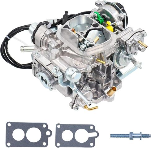 جديد 2 برميل 22R المكربن ​​TOY-505 Carb لتويوتا بيك اب 22R محرك تويوتا SR5 1981-1987 مع موصل قابس دائري 2.4L L4 2366cc 35290/C4036 خنق تلقائي in Kuwait