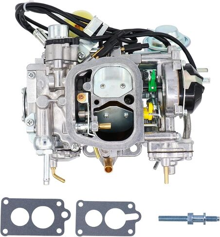 جديد 2 برميل 22R المكربن ​​TOY-505 Carb لتويوتا بيك اب 22R محرك تويوتا SR5 1981-1987 مع موصل قابس دائري 2.4L L4 2366cc 35290/C4036 خنق تلقائي in Kuwait