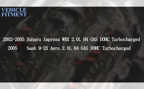 مجموعة حشية غطاء الصمام VS50799R من AUCERAMIC متوافقة مع 2002-2005 سوبارو امبريزا WRX 2005 Saab 9-2X Aero 2.0L H4 in Saudi Arabia