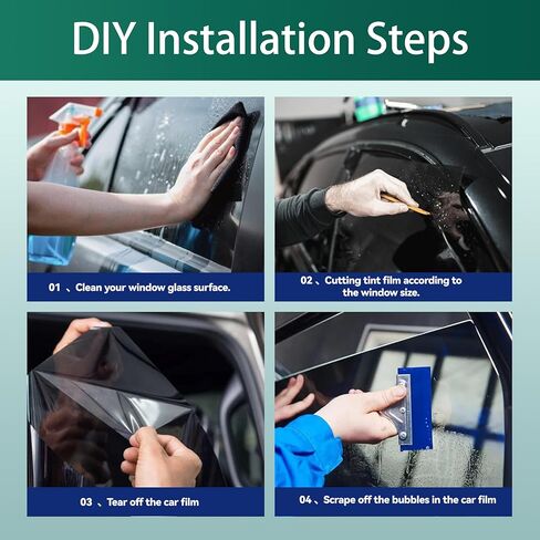 طبقة تظليل النوافذ مسبقة القطع من AUTOTEK، جميع جوانب السيارات، حماية من أشعة الشمس، حماية الخصوصية، زجاج مضاد للكسر، طبقة من طبقتين، أي مجموعة تظليل ملونة لسيارة Honda Civic Sedan 2006-2011 in Kuwait