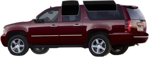 AUTOTEK Precut Windows Tint Film All Sides Cars Sun Blocking Protection Privacy Anti Shatter Glass 2 Ply Film 20% Tint Shade kit for Chevrolet Suburban 2007-2014 in Saudi Arabia