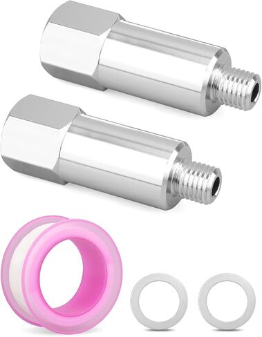 2Pcs Coolant Water Temperature Sensor Adapter, M12 1.5 to 3/8 NPT Extended, Fit for LS Engine LSX LS1 LS3 LS2 LM4 LM7 L76 LQ9 LR4 LS6 L92 L99 L33 LH6 in Saudi Arabia