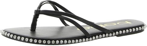 bebe Womens Chora Slip On Flat Flip-Flops in Saudi Arabia