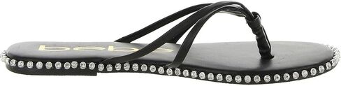 bebe Womens Chora Slip On Flat Flip-Flops in Saudi Arabia