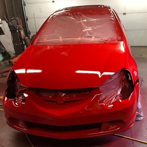 Eastwood 4:1 Rally Red 2K مجموعة طلاء أساسي ومنشط لرذاذ الطلاء للسيارات تصنع 5 كوارتات قابلة للرش in Kuwait