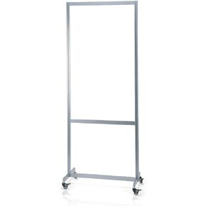 EventStable 24'' x 22'' x 16'' Clear Desktop Barrier - Easily Installable Plastic Shield Counter Divider Panel - Desk Shield Sneeze Guard for Counter in Offices, Banks, and Schools in Saudi Arabia