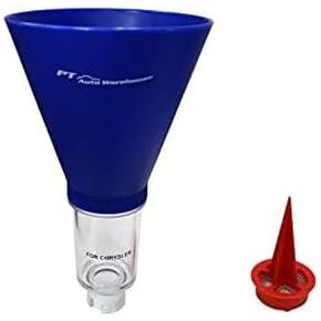 PT Auto Warehouse OF-CH6350-OSP - Engine Oil Change Funnel with Oil Piercer - for 3/4 Turn Oil Filler Necks in Kuwait