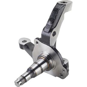 1974-78/80 Pinto/Mustang II Right Side Spindle, 7-5/8" Stock Height, Heat-Treated Forged Steel, Fits Granada/Hybrid Rotors, Reamed for K772/K6024 Ball Joints, 10-Degree OEM Geometry, IMCA Approved in Kuwait