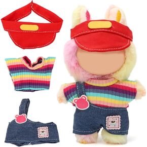 ملابس لملابس الدمى مقاس 17 سم، مجموعة ملابس لدمية مقاس 17 سم، ملابس للأولاد والبنات إكسسوارات ملابس أنيقة ورائعة (PM1) in Kuwait