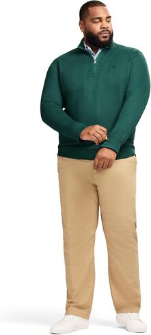 IZOD Men's Big and Tall Advantage Performance Quarter Zip Fleece Pullover Sweatshirt in Saudi Arabia