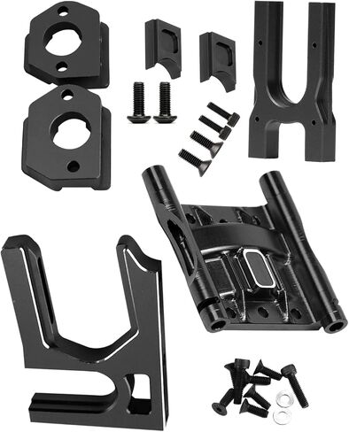Center Differential Mount & Cover & Motor Mount Upgrades Part for 1/8 Kraton/Notorious/Outcast/Talion/Typhon,1/7 Felony/Infraction/Fireteam/Mojave/Limitless,Red in Kuwait