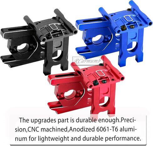 Center Differential Mount & Cover & Motor Mount Upgrades Part for 1/8 Kraton/Notorious/Outcast/Talion/Typhon,1/7 Felony/Infraction/Fireteam/Mojave/Limitless,Red in Kuwait