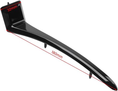 Cnamid5 1 Pc Zinc Alloy Nacelle Spear Top Headlight Cover Trim XJ56-AE-2G5P Glossy Black For Harley For Road King Classic EFI FLHRCI :1998–2002 in Saudi Arabia