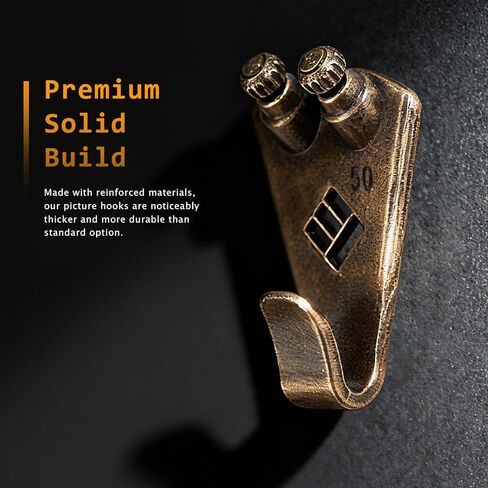 KURUI 303Pcs Picture Hanging Kit, Picture Hangers Assorted Kit With Heavy Duty Wall Hooks, Sawtooth, Picture Wire, D Rings, Hardware Nails, Eye Hooks and Picture Hanging Tool for Frame Canvas Mounting in Kuwait