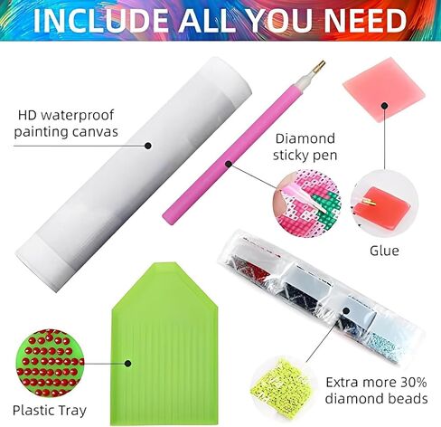 مجموعات الفن الماسي من ARPADAMO للبالغين، لوحة ماسية للقطط خماسية الأبعاد DIY مجموعات رسم فنية ماسية للقطط السوداء للبالغين، ألماس دائري كامل الحفر، مجموعات فنية ماسية لديكور المنزل - 12 × 16 بوصة in Kuwait