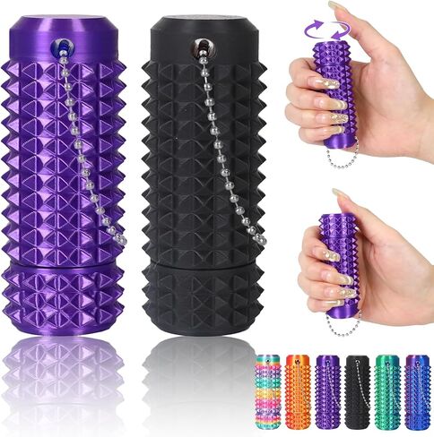 قطعتان من قطعتي Little Ouchies Pain Stim Fidget، ألعاب تململ للبالغين، ألعاب دوارة دوارة شائكة مطبوعة ثلاثية الأبعاد لاضطراب فرط الحركة ونقص الانتباه، والقلق، وتخفيف التوتر، والتوحد، ومواد تخزين مبتكرة in Kuwait