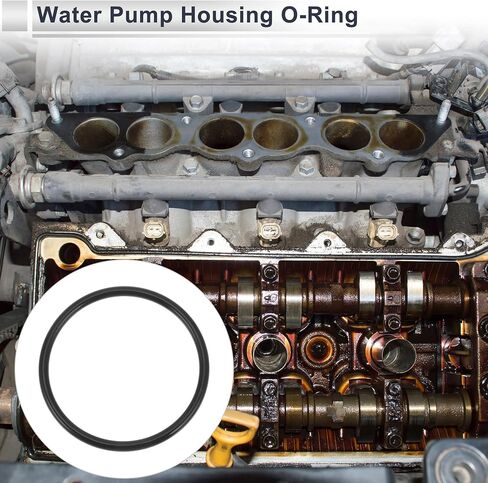 Water Pump Housing O-Ring for Honda Civic 2002-2015 Long-lasting Sealing Thermostat Housing Seal No.19322PCX003 Rubber 1 Pc in Saudi Arabia