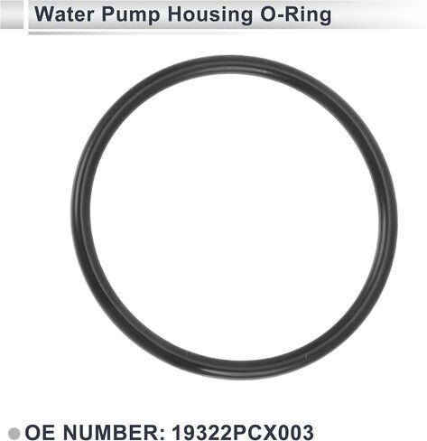 Water Pump Housing O-Ring for Honda Civic 2002-2015 Long-lasting Sealing Thermostat Housing Seal No.19322PCX003 Rubber 1 Pc in Saudi Arabia