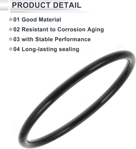Water Pump Housing O-Ring for Honda Civic 2002-2015 Long-lasting Sealing Thermostat Housing Seal No.19322PCX003 Rubber 1 Pc in Saudi Arabia