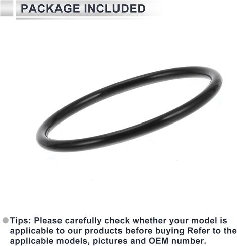 Water Pump Housing O-Ring for Honda Civic 2002-2015 Long-lasting Sealing Thermostat Housing Seal No.19322PCX003 Rubber 1 Pc in Saudi Arabia