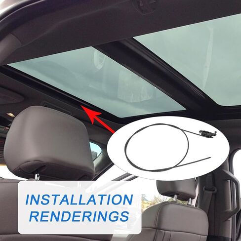 Sunroof Glass Cable,Sunroof Glass Cable for 2017-2019 Replace FL3Z16502C22 Super Cab Sunroof Glass Cable in Saudi Arabia