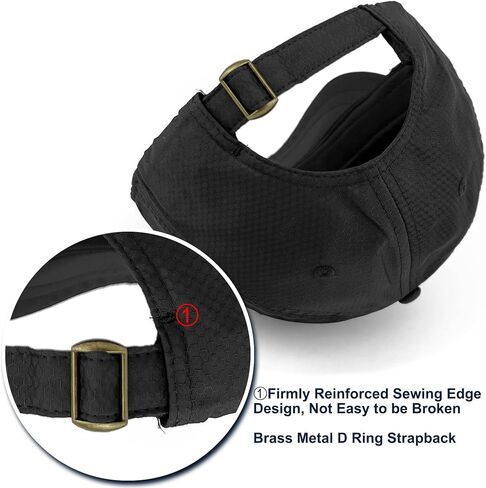 Masktide Short Brim Baseball Caps for Men Quick Dry Short Bill Hats for Women Ponytail Umpire Fitted Running Outdoor Sports in Kuwait