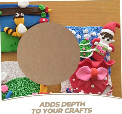 10Pcs Clay Making Board Pottery Boards for DIY Crafts for Air Dry Clay Multi Use Art Plates for Painting and Crafting in Saudi Arabia