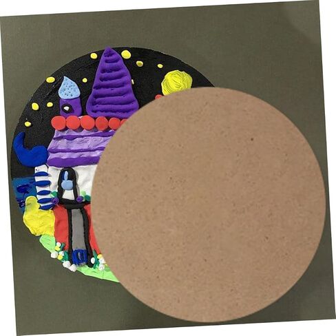 10Pcs Clay Making Board Pottery Boards for DIY Crafts for Air Dry Clay Multi Use Art Plates for Painting and Crafting in Saudi Arabia