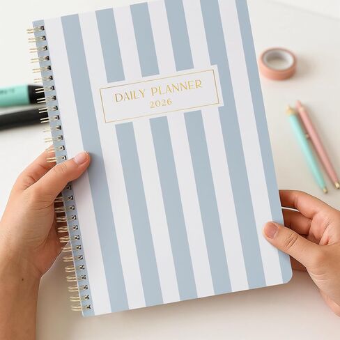 Beautiful 2026 Daily Planner - 7" x 10" Planner for Women or Men with Weekly & Monthly Spreads for Easy Planning - Beautiful Calendar Book to Organize Tasks and Boost Productivity in Saudi Arabia