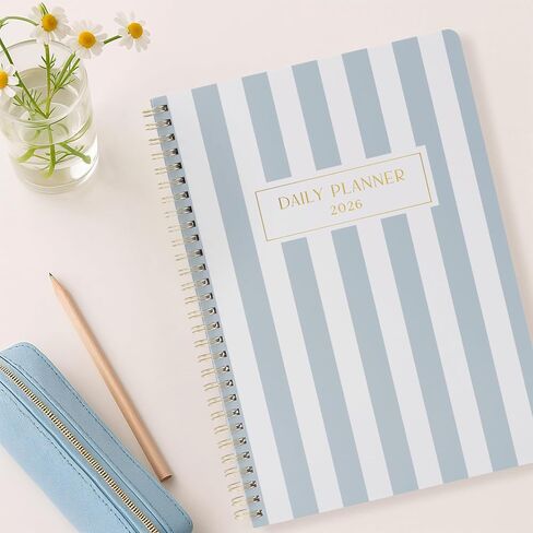 Beautiful 2026 Daily Planner - 7" x 10" Planner for Women or Men with Weekly & Monthly Spreads for Easy Planning - Beautiful Calendar Book to Organize Tasks and Boost Productivity in Saudi Arabia
