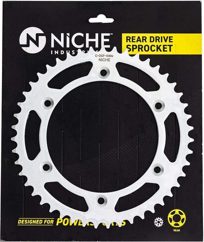 NICHE 525 Pitch 47 Tooth Rear Drive Sprocket for 1994 Suzuki DR800 Motorcycle in Saudi Arabia