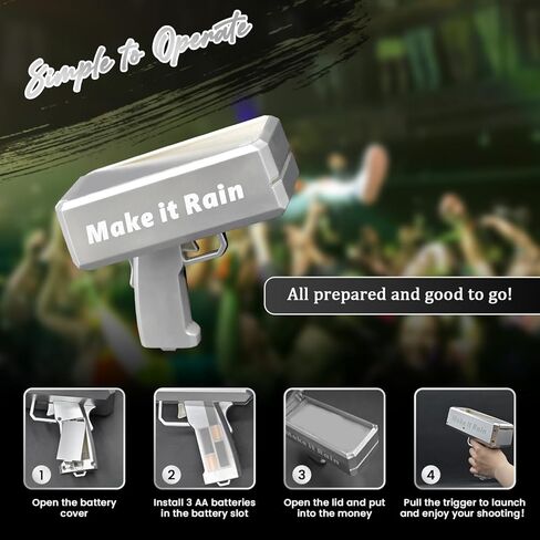 المال بندقية الدعامة حزب بيل بندقية لعيد الميلاد جعلها المطر الأحمر عيد الميلاد حزب مطلق النار الدعامة بندقية مع 200 جهاز كمبيوتر شخصى عيد ميلاد سعيد ورقة الأحمر والأخضر عيد الميلاد لعبة بندقية لعيد الميلاد ليلة رأس السنة الجديدة متعة مفاجأة in Kuwait